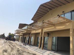 Beachfront townhouses exterior