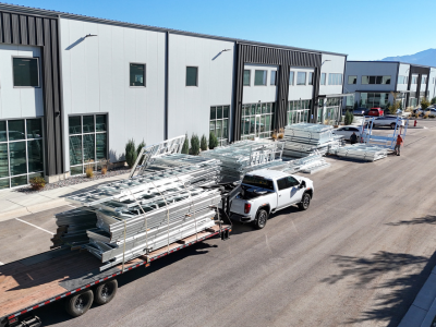 Panelised steel framing