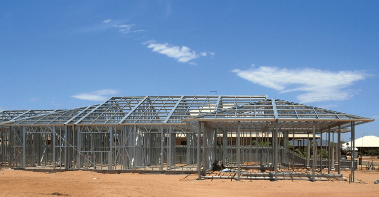 Steel Framed House