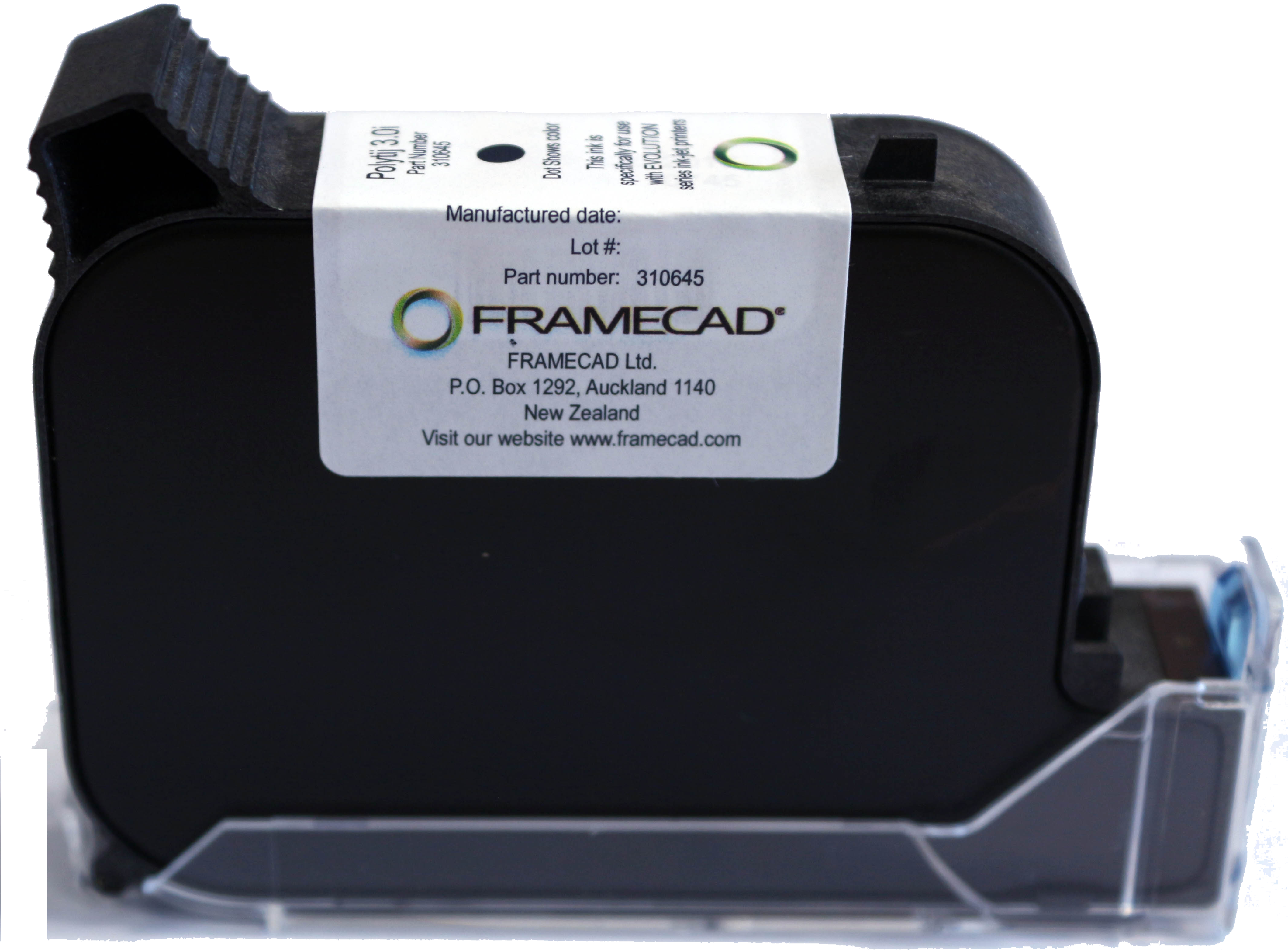 El nuevo cartucho de tinta de resina FRAMECAD